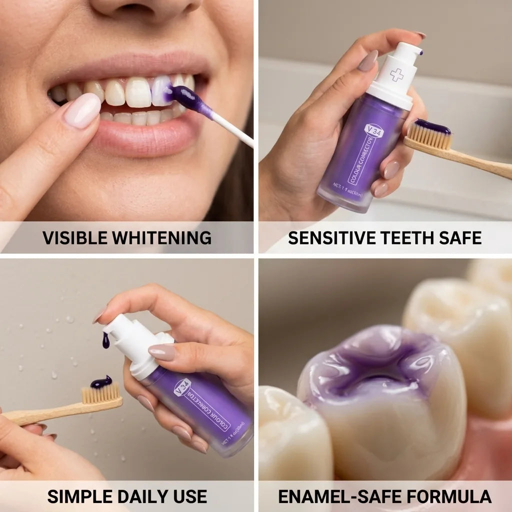 Teeth Whitening Gel Enamel-Safe For Sensitive Teeth
