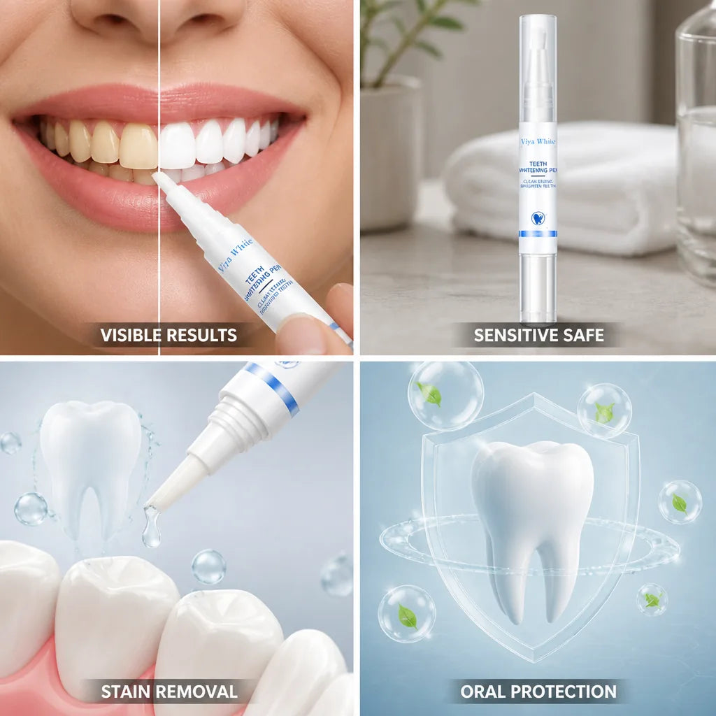 Teeth Whitening Gel Fast-Acting Enamel-Safe