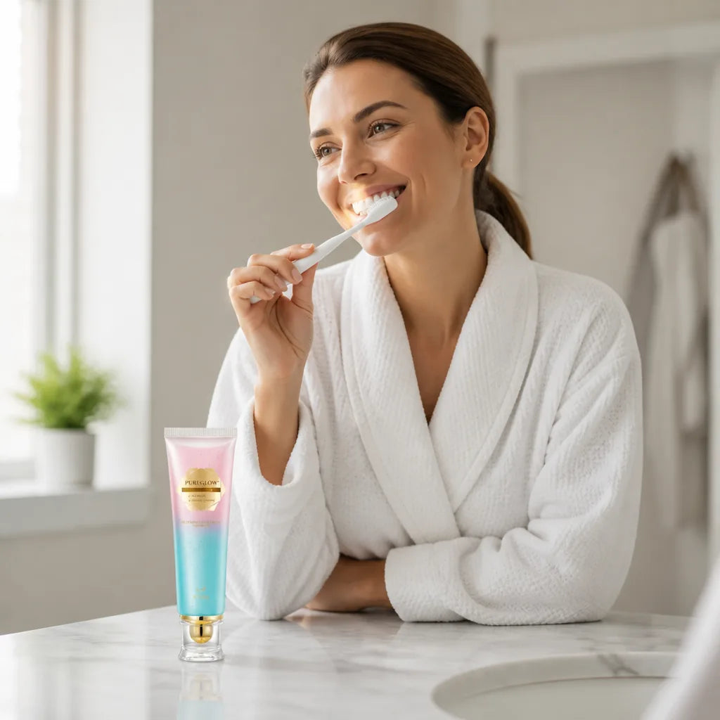 Teeth Whitening Kit Niacinamide Enamel-Strengthening Fluoride-Free