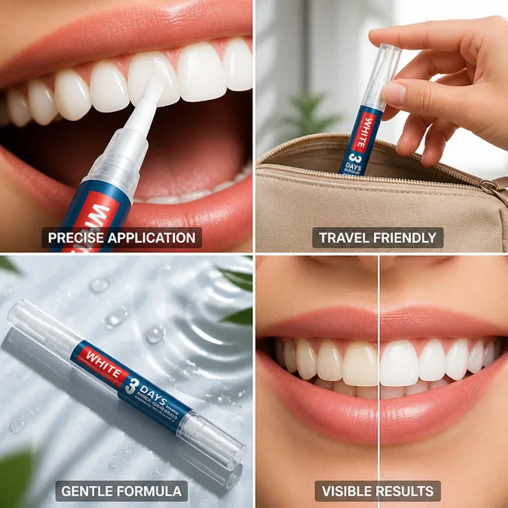Teeth Whitening Pen Professional Gel Brush Tip