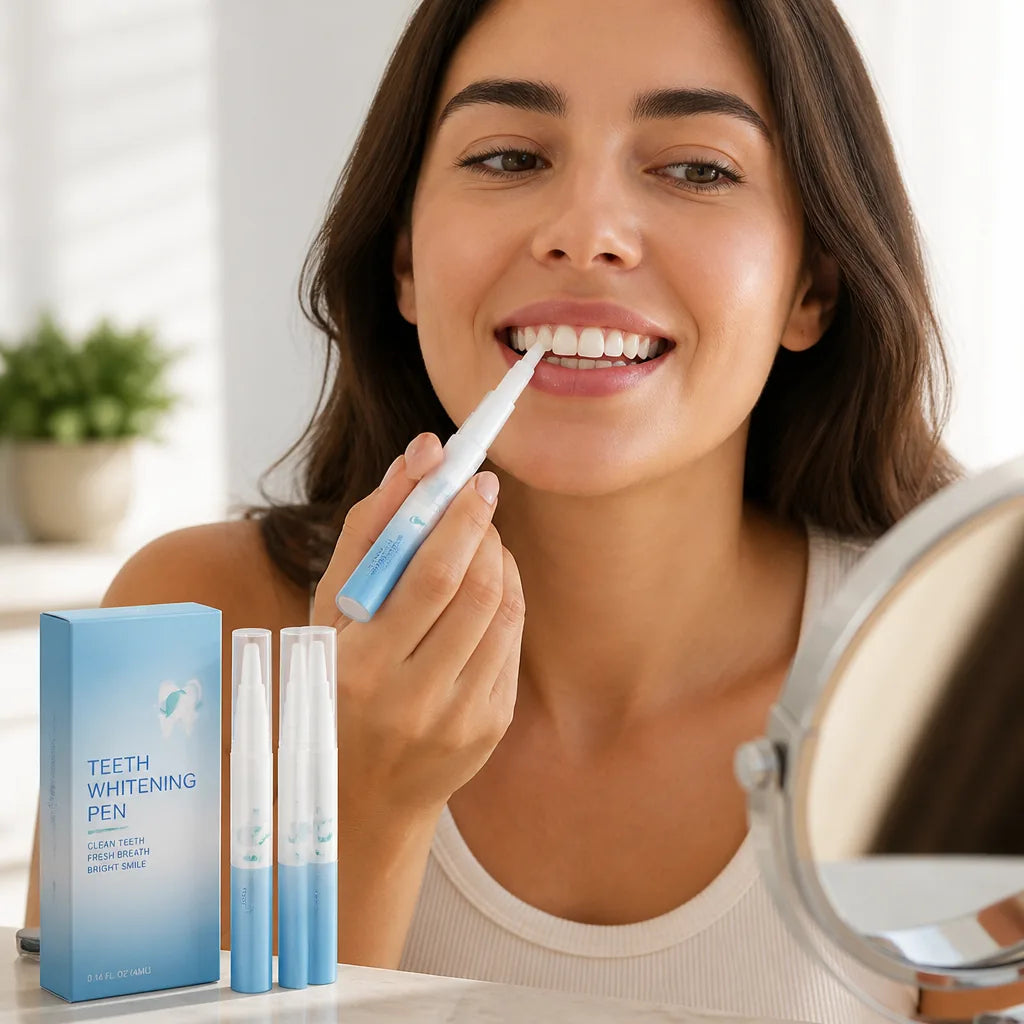 Teeth Whitening Pen Stain-Removing Gel Set of 3