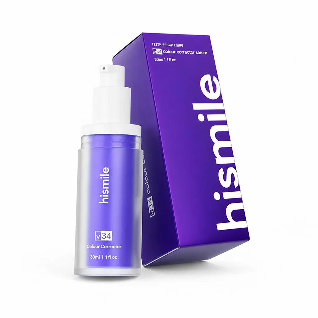 Teeth Whitening Serum Instant Purple Color Correcting Peroxide Free