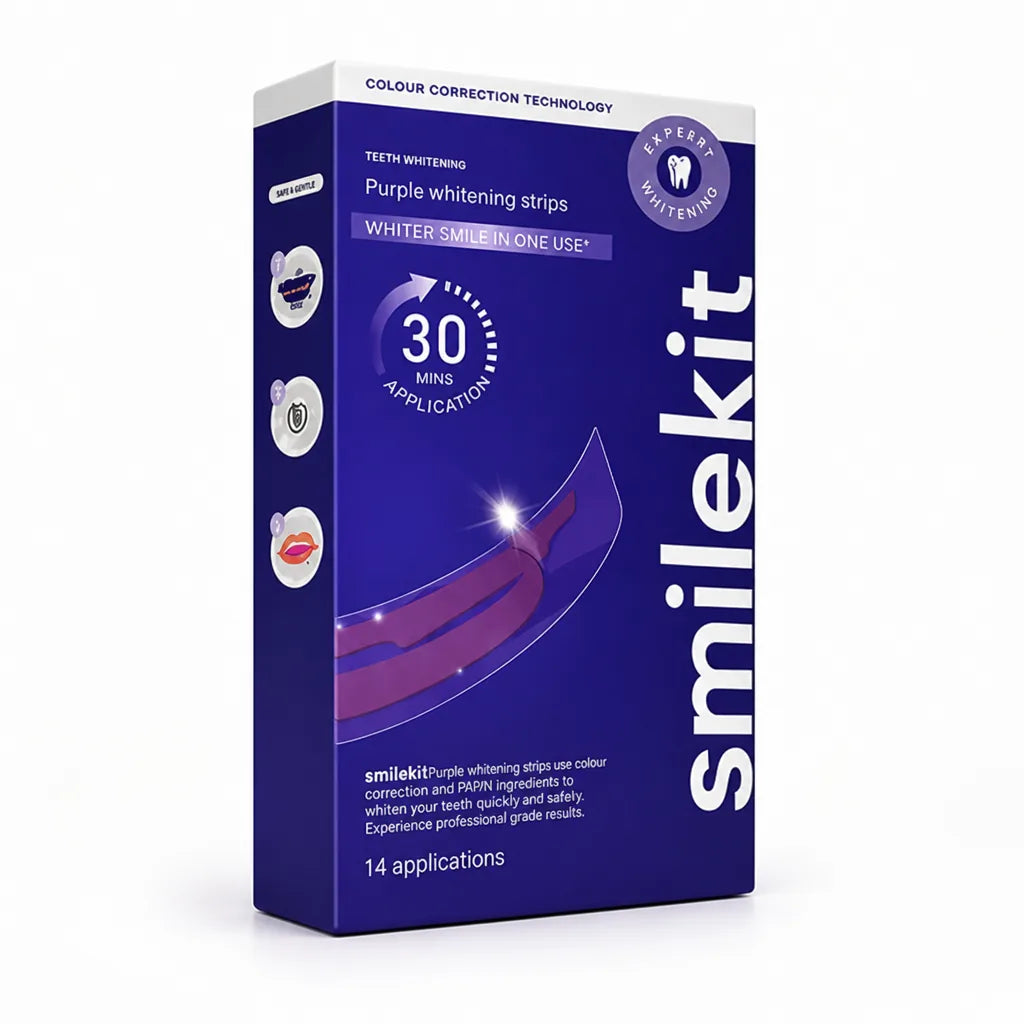 Teeth Whitening Strips No-Sensitivity & Enamel-Safe Fast Results