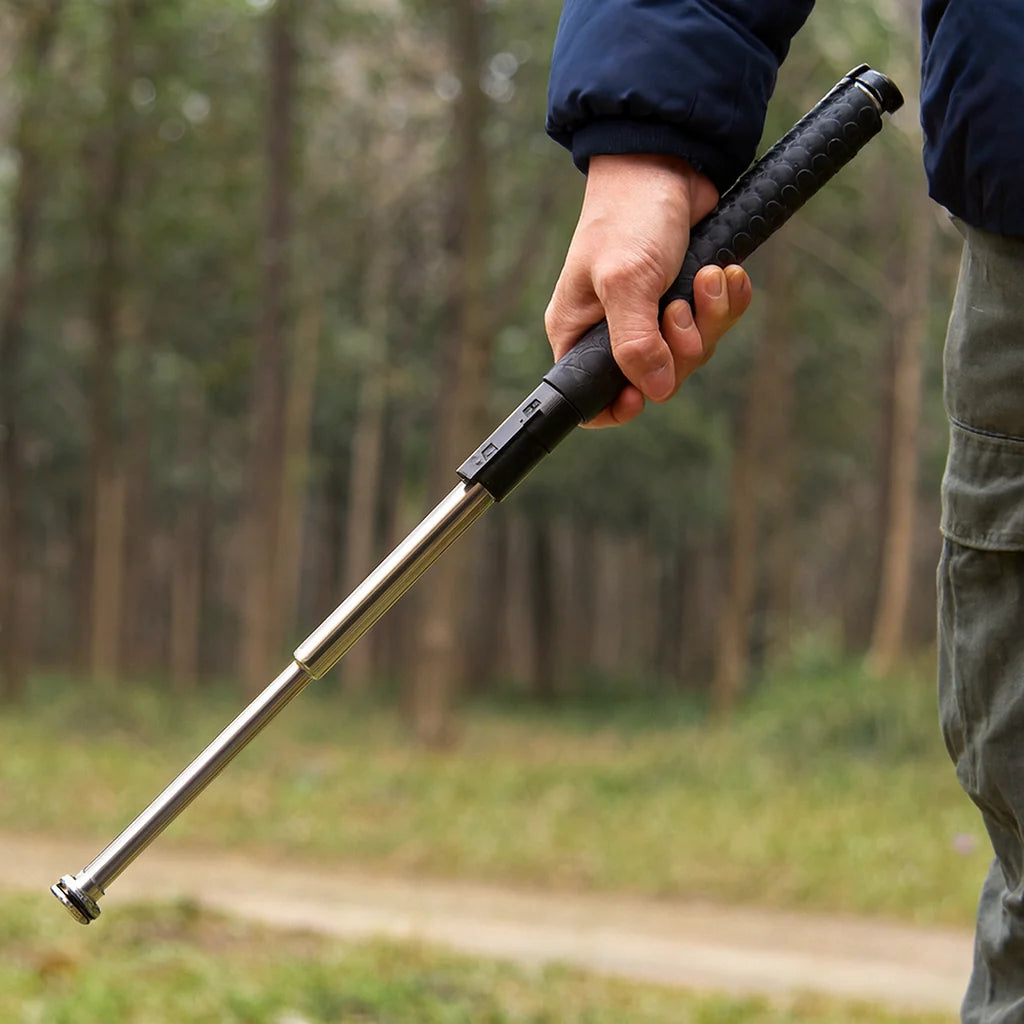 Telescopic Hiking Pole One-Click Deployment Anti-Slip Grip