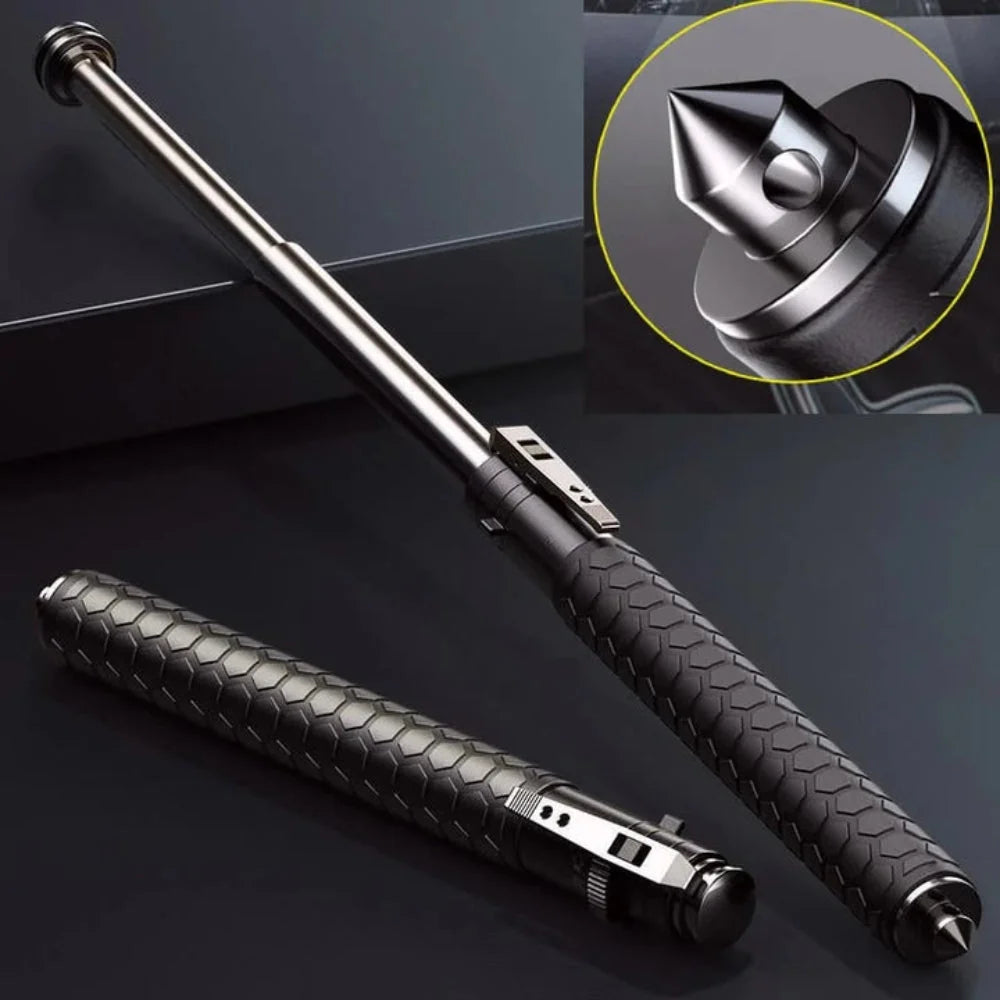 Telescopic Hiking Pole One-Click Deployment Anti-Slip Grip