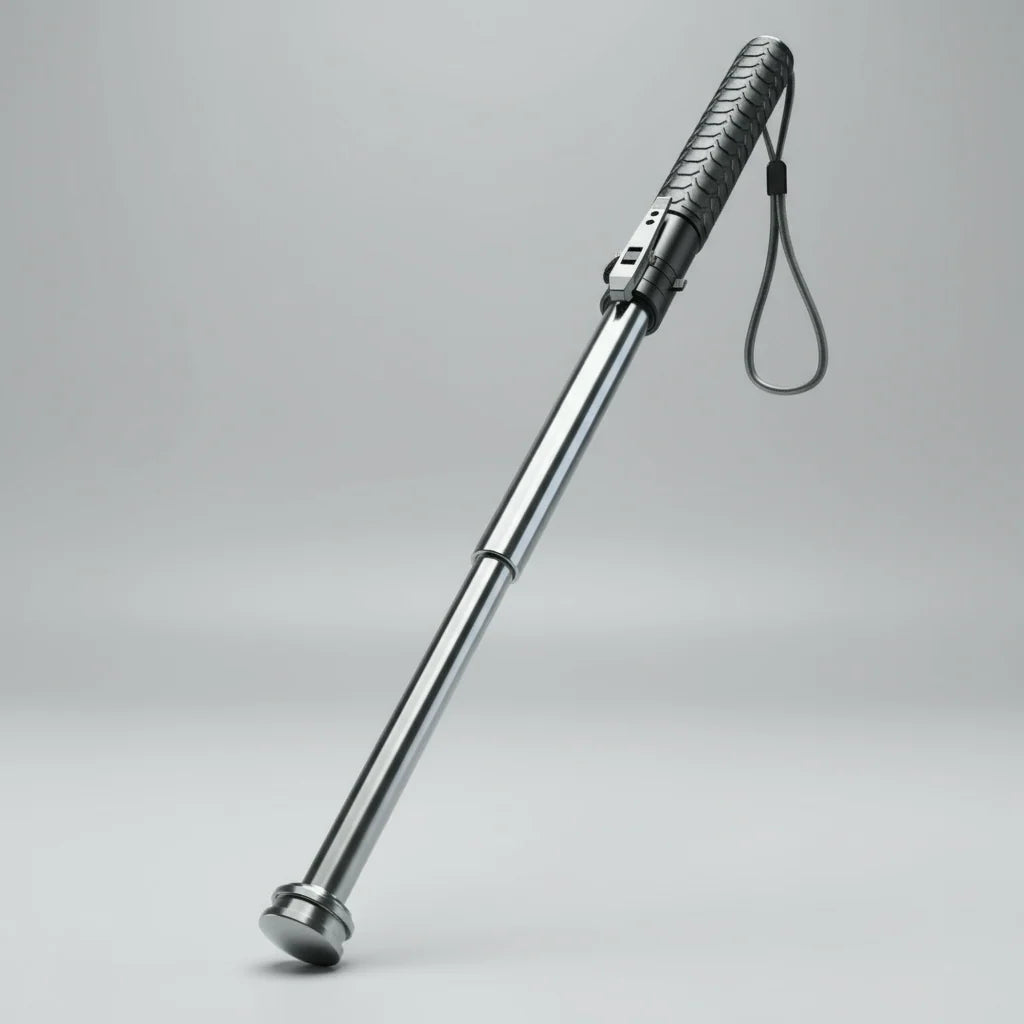 Telescopic Hiking Pole One-Click Deployment Anti-Slip Grip