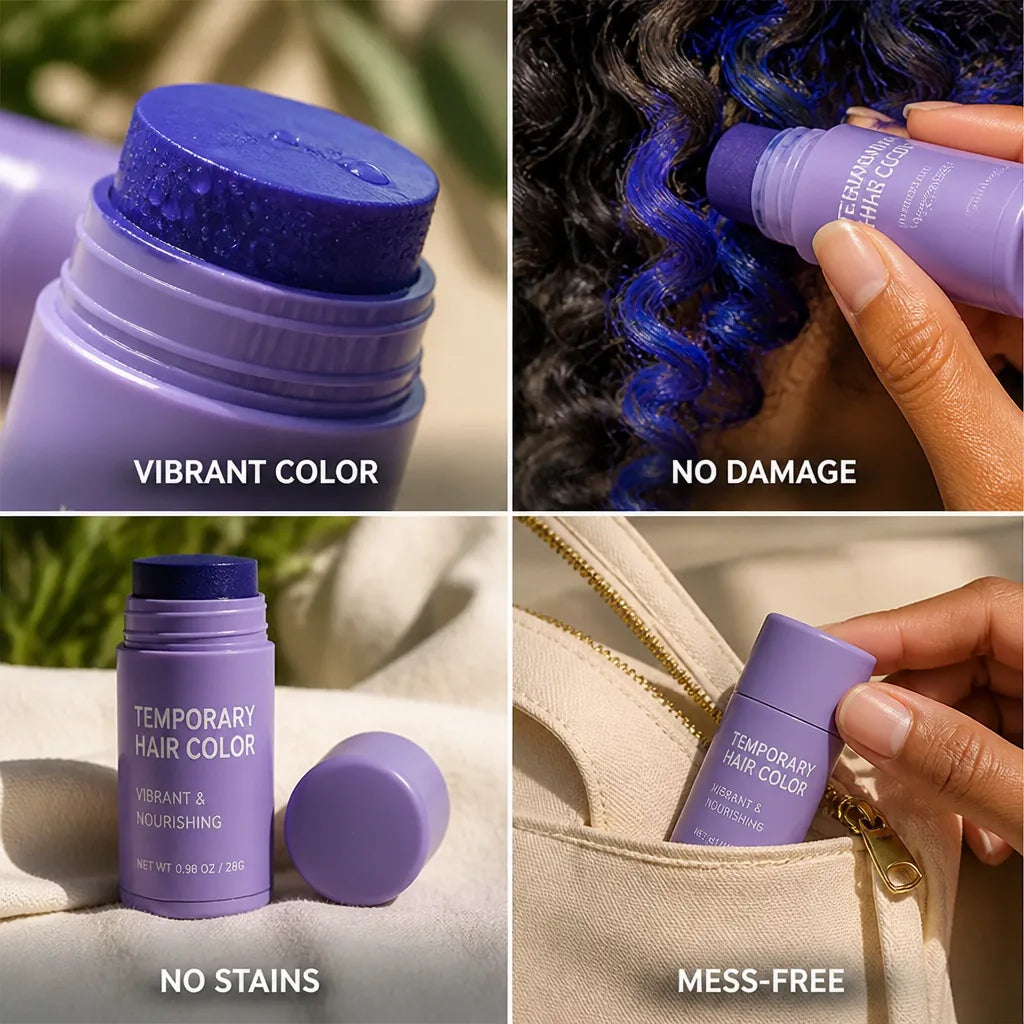 Temporary Hair Color Vibrant & Nourishing No-Stain
