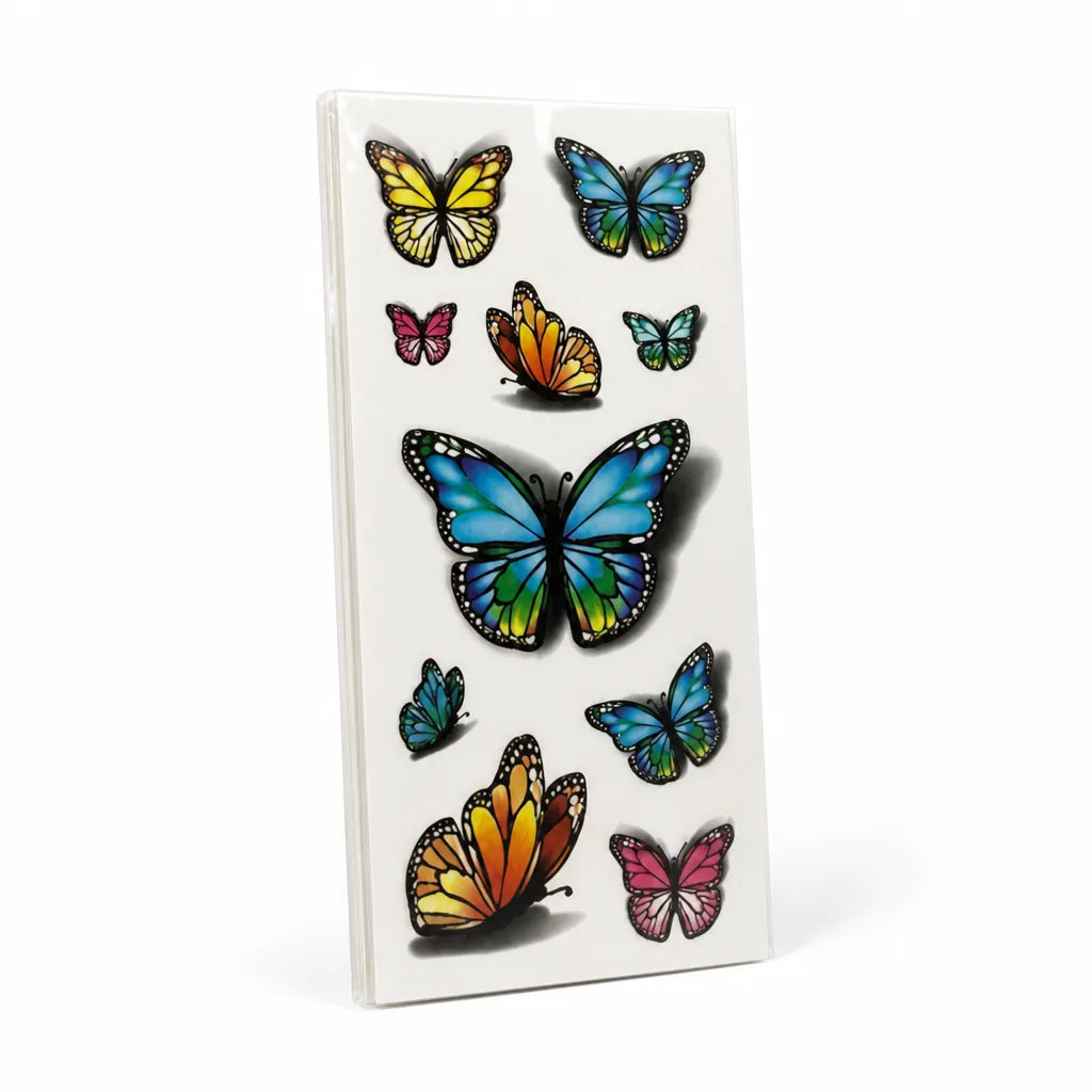 Temporary Tattoo Stickers 3D Shadow Waterproof & Anti-Fade