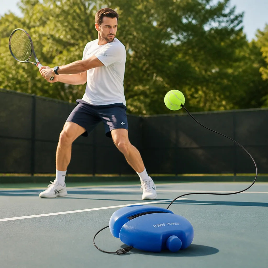 Tennis Trainer Self-Returning Ball & Weighted Base