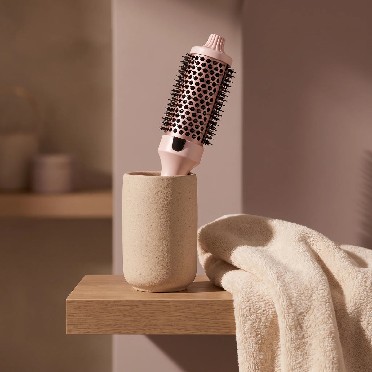 Thermal Blowout Brush 1.5 Inch Ceramic & Negative Ion