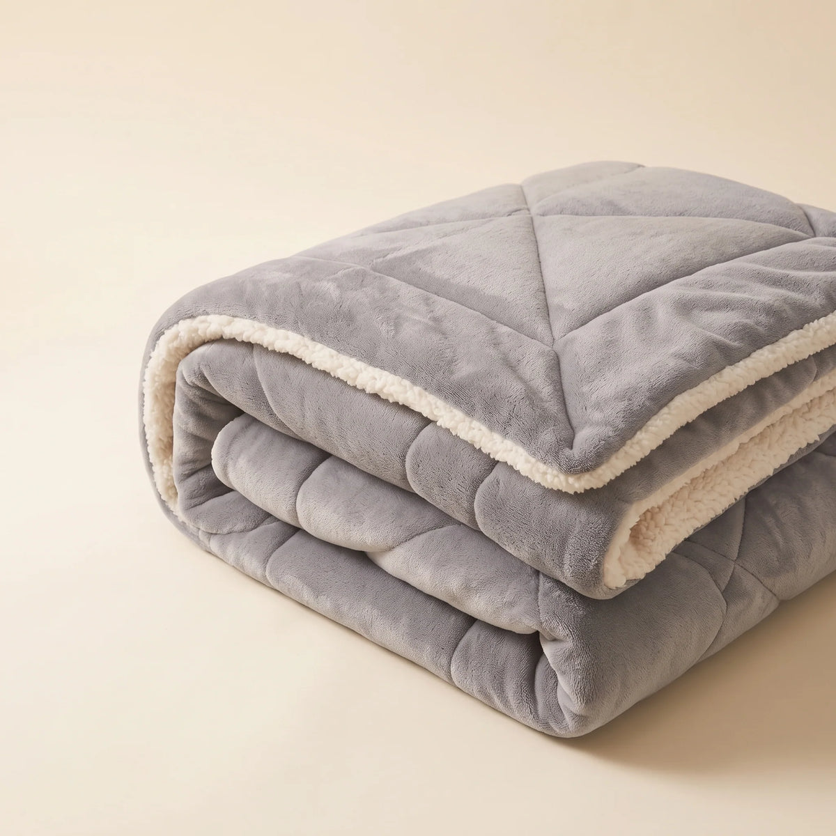 Throw Blanket Double-Sided Faux Lambswool Warm & Soft