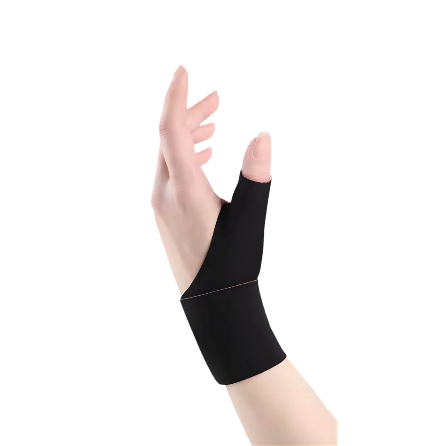 Thumb & Wrist Support Sleeve Lightweight Compression Adjustable Fit