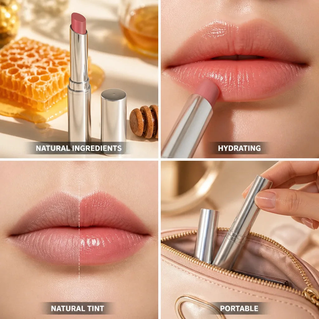 Tinted Lip Balm Hydrating & Non-Sticky 2-Pack