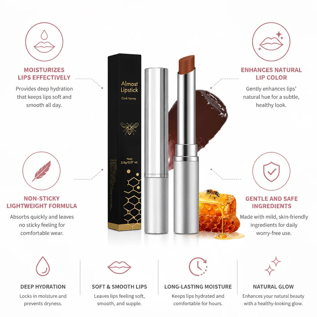 Tinted Lip Balm Hydrating & Non-Sticky 2-Pack