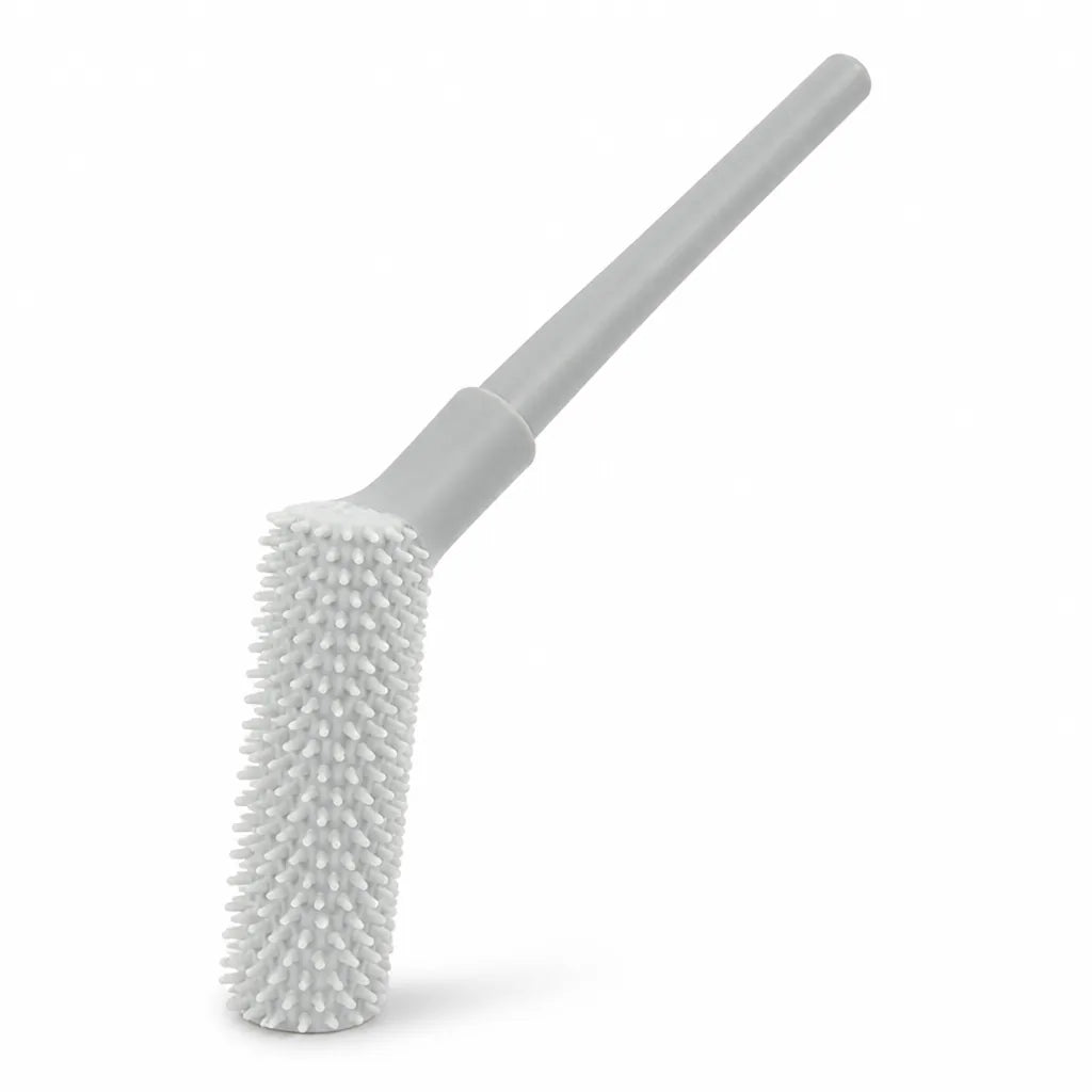 Toe Cleansing Brush Soft Silicone Ergonomic Handle