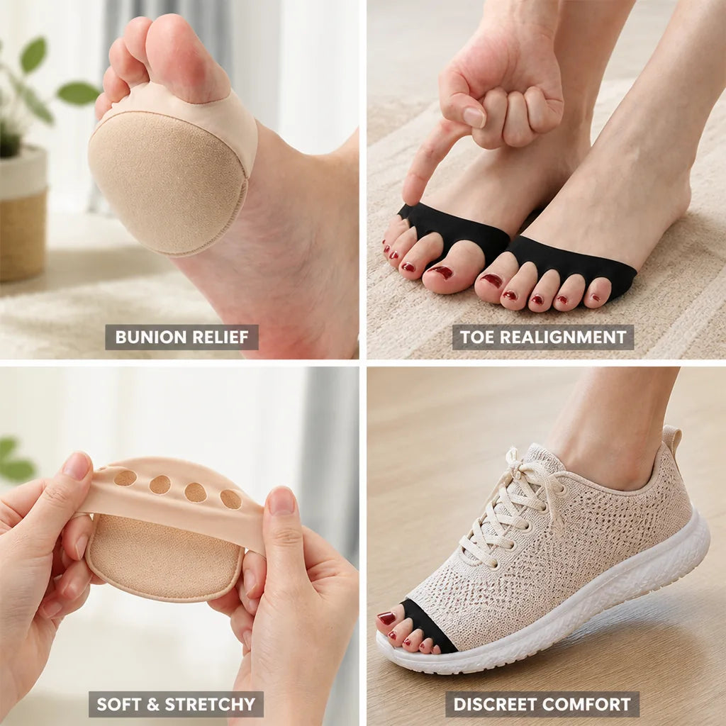 Toe Correction Socks Bunion Relief Silica Gel Non-Slip
