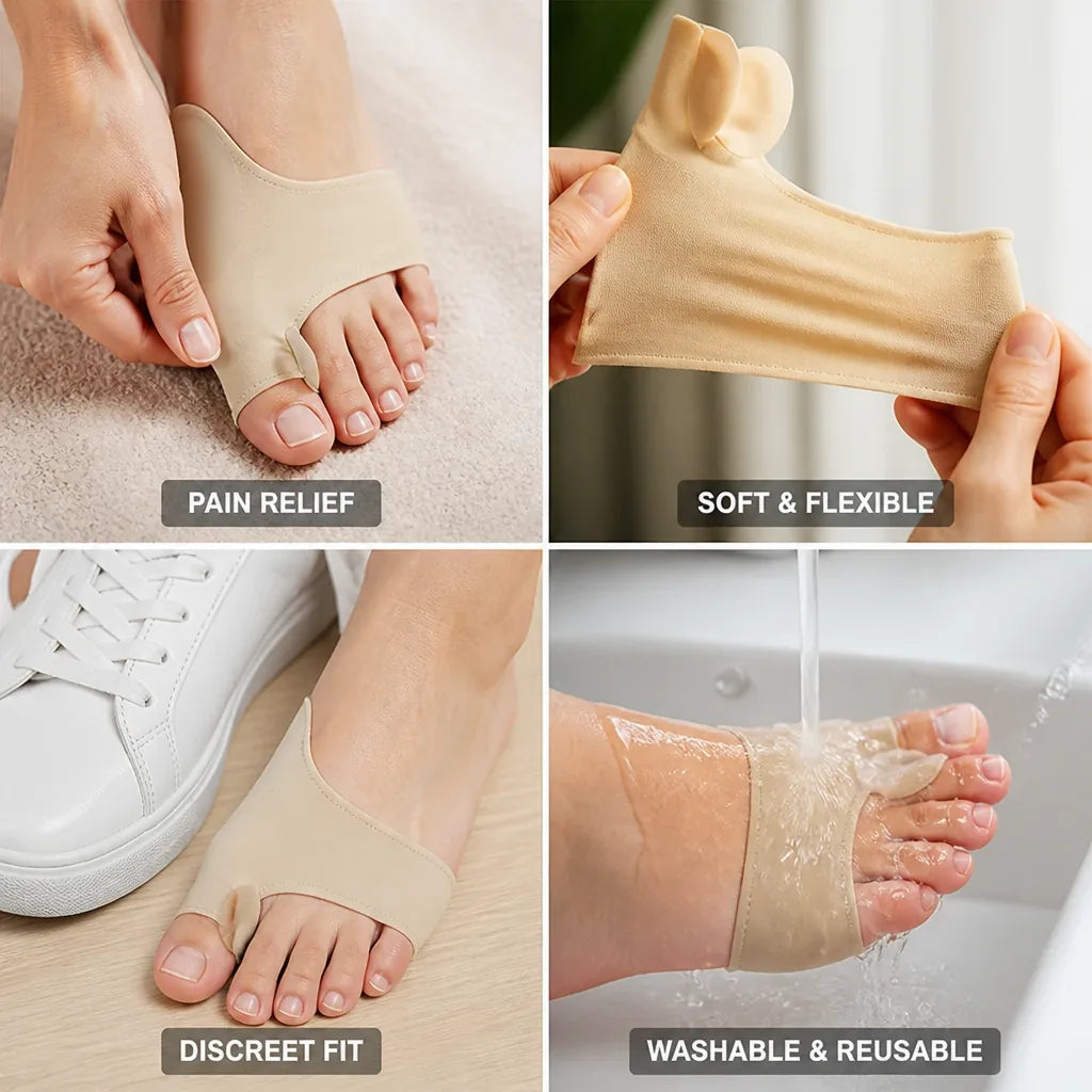 Toe Corrector Big Toe Realignment Soft Gel Cushion