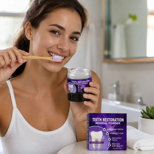 Tooth Powder Remineralizing Nano Hydroxyapatite & Activated Charcoal