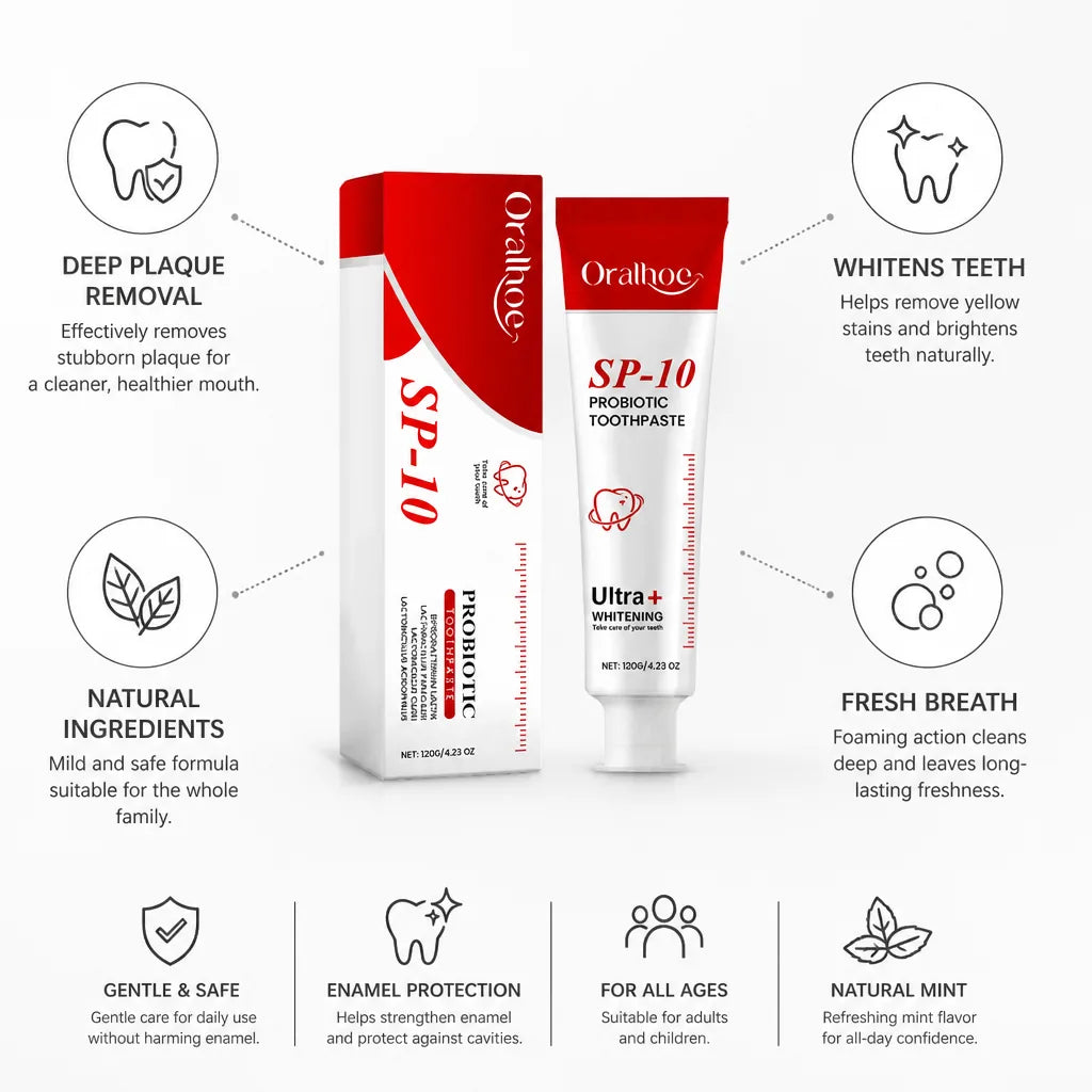 Toothpaste Deep Plaque Removal & Whitening