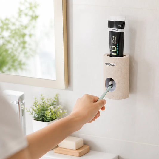 Toothpaste Dispenser Touch-Free No-Waste Wall-Mounted