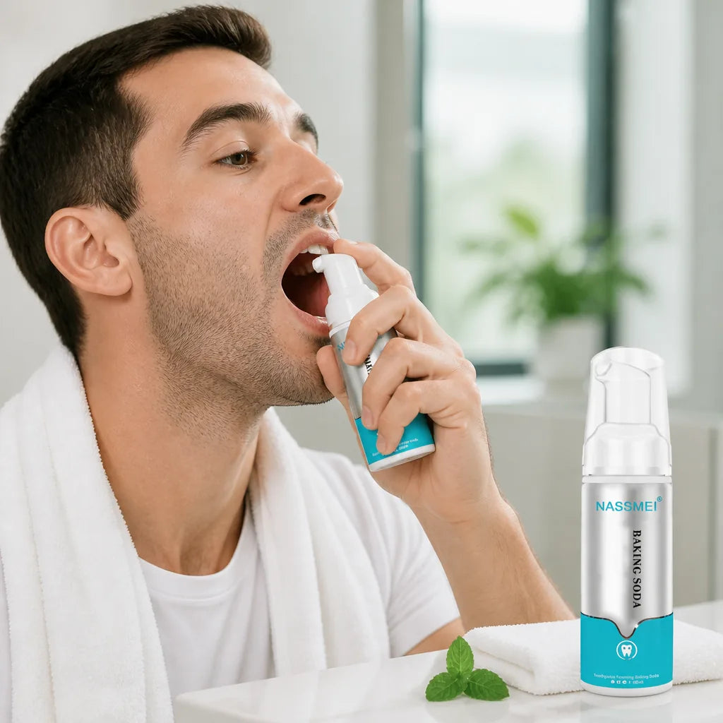 Toothpaste Foaming Baking Soda Whitening Mint & Xylitol