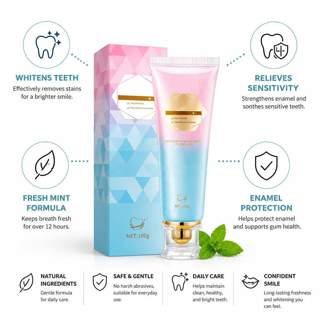 Toothpaste Whitening & Enamel Protection Mint
