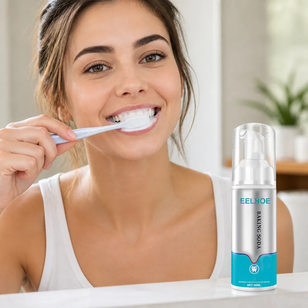 Toothpaste Whitening Foam Baking Soda & Mint