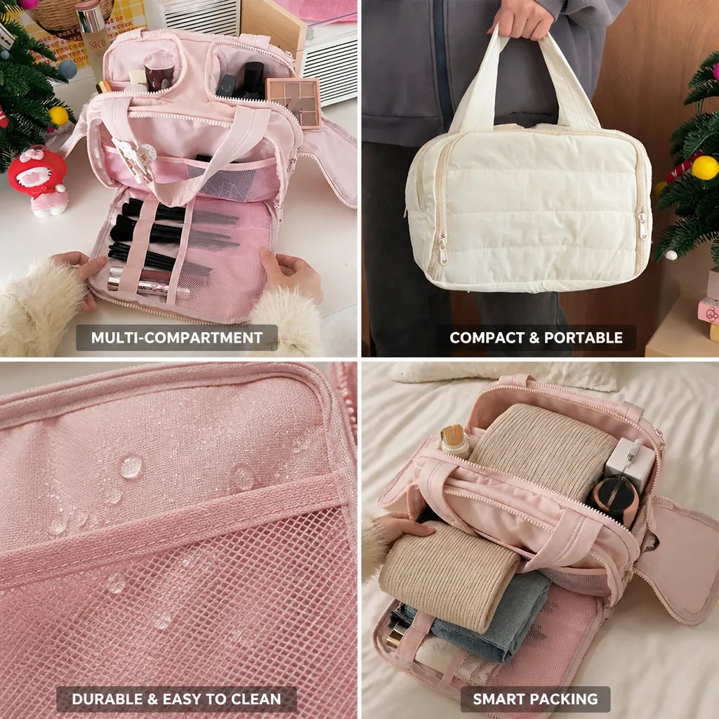 Travel Bag Compact Multi-Compartment Organizer