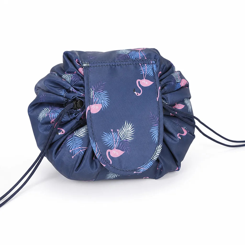 Travel Makeup Bag Drawstring Waterproof & Shock-Resistant