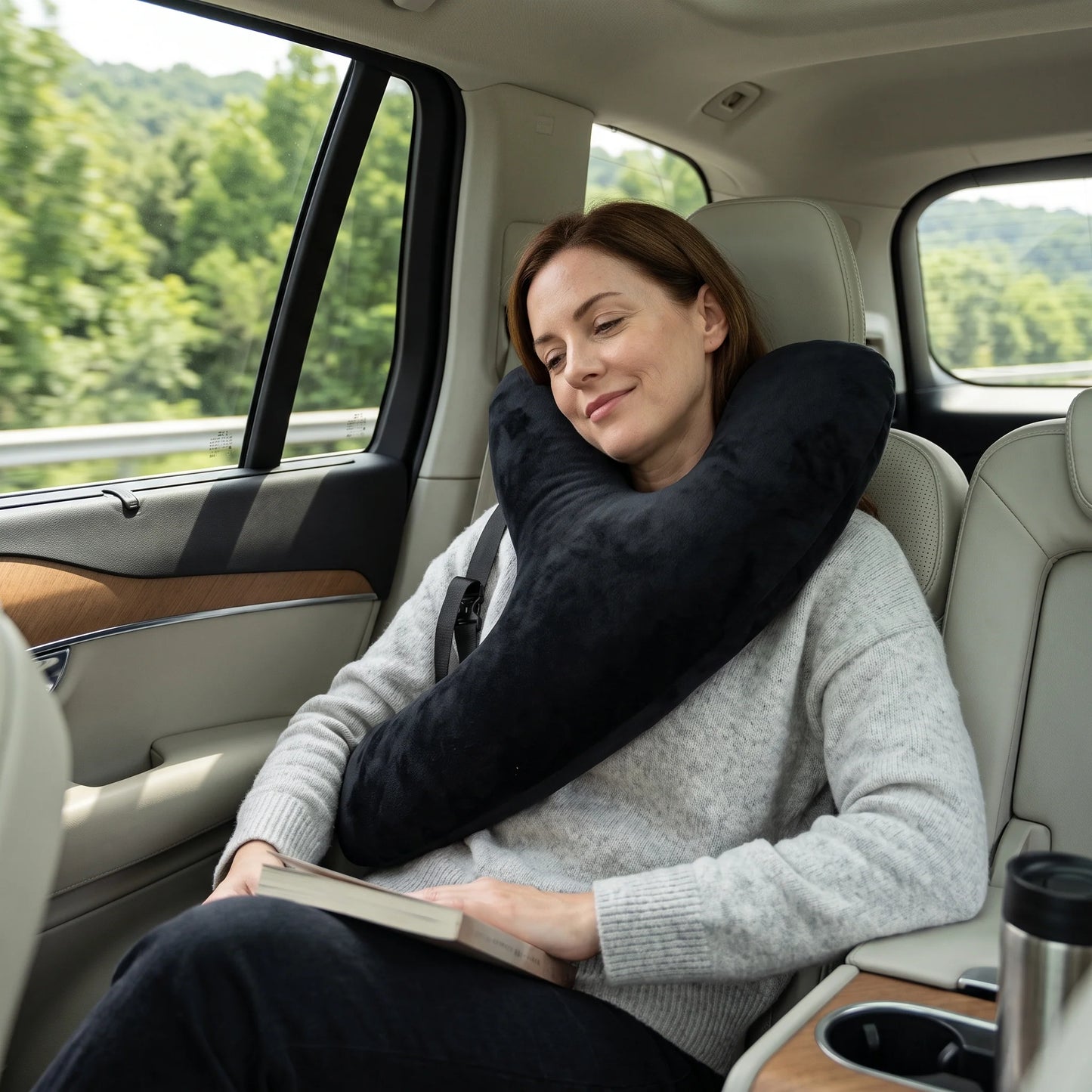 Travel Neck Pillow Adjustable Y-Shaped Ergonomic