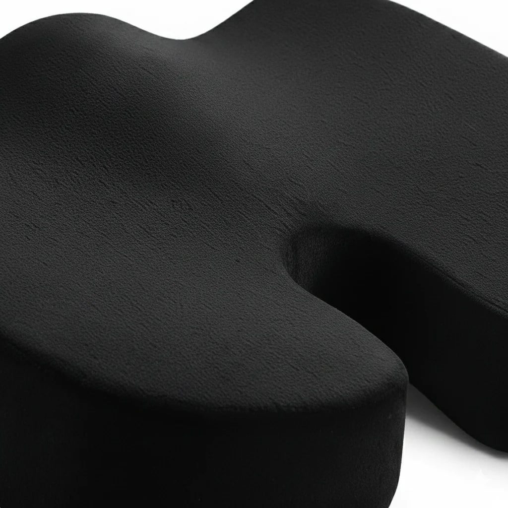 Travel Seat Cushion Memory Foam U-Shaped Tailbone Support