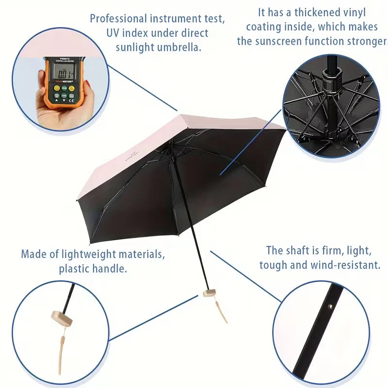 Umbrella UV Protection Lightweight Iron Frame