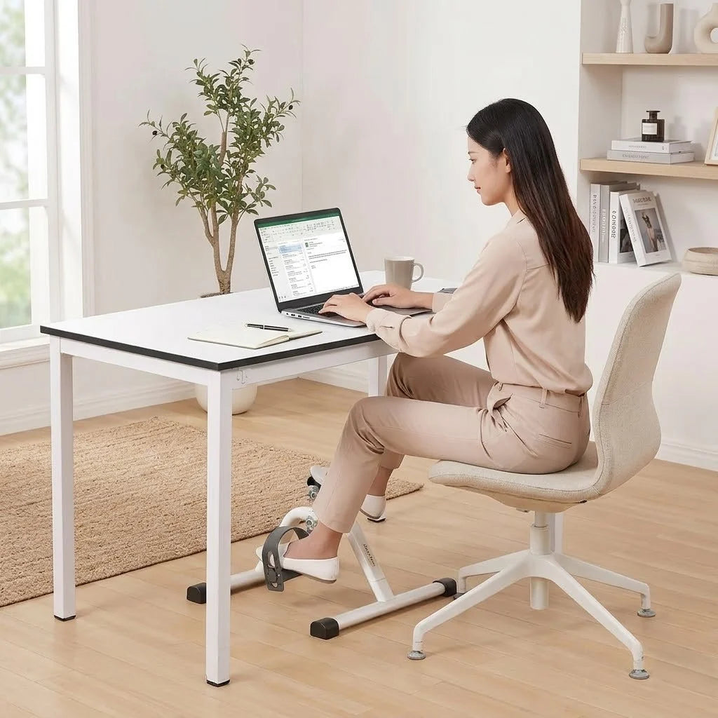 Under-Desk Pedal Exerciser Compact Insert & Screw Styles