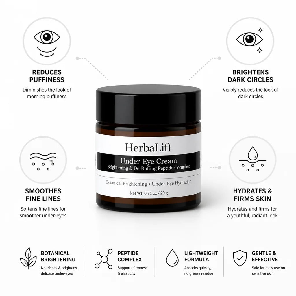 Under-Eye Cream Brightening & De-Puffing Peptide Complex