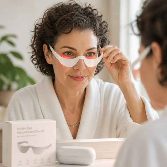 Under-Eye Rejuvenation Device Red Light & Microcurrent