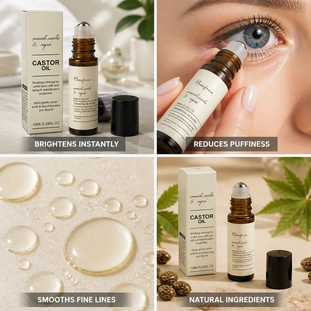 Under-Eye Serum Brightening & Depuffing Castor Oil Tripeptides