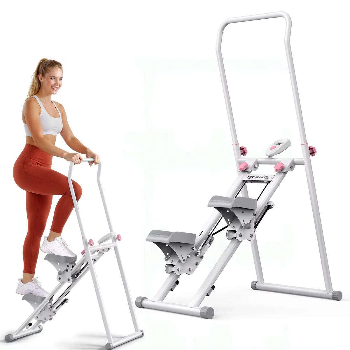 Vertical Climber Full Body Foldable LCD Monitor
