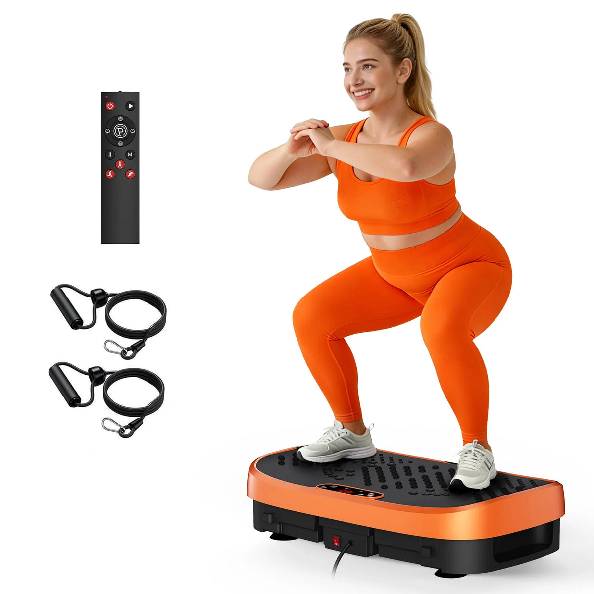 Vibration Plate 120 Speeds Non-Slip 330 Lb Capacity