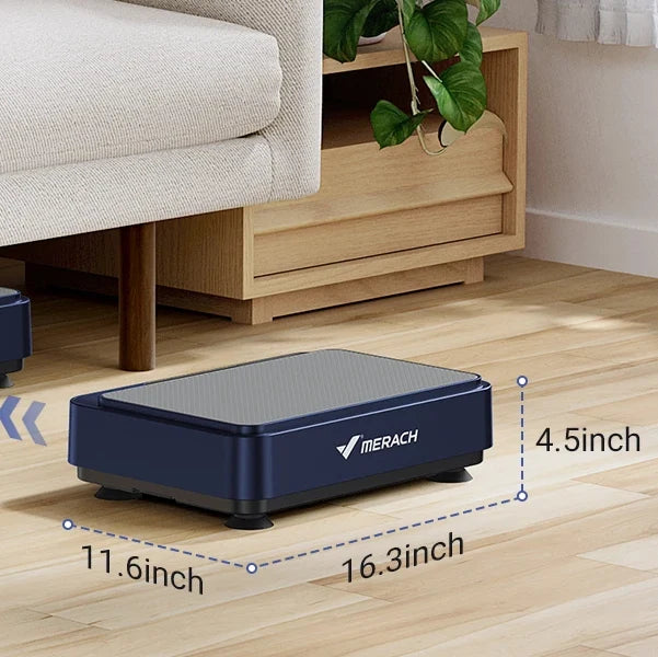 Vibration Plate 99-Speed LED & Remote Resistance Bands
