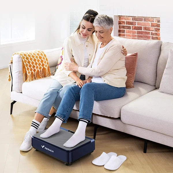Vibration Plate 99-Speed LED & Remote Resistance Bands
