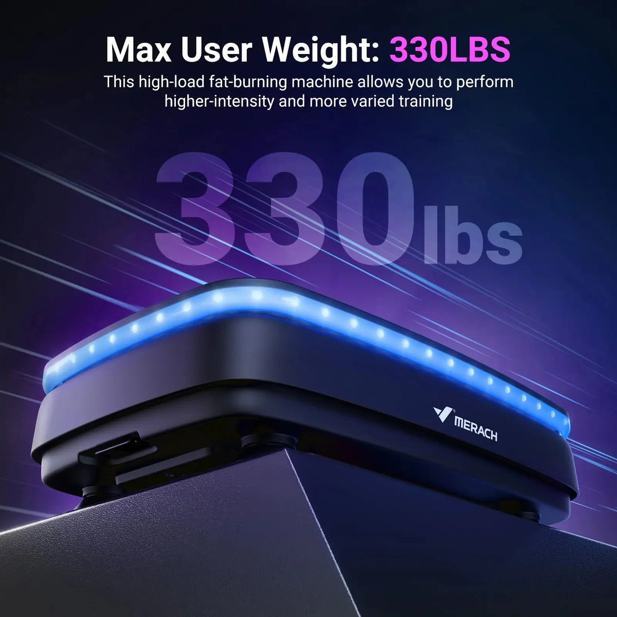 Vibration Plate 99 Speeds Bluetooth & LED