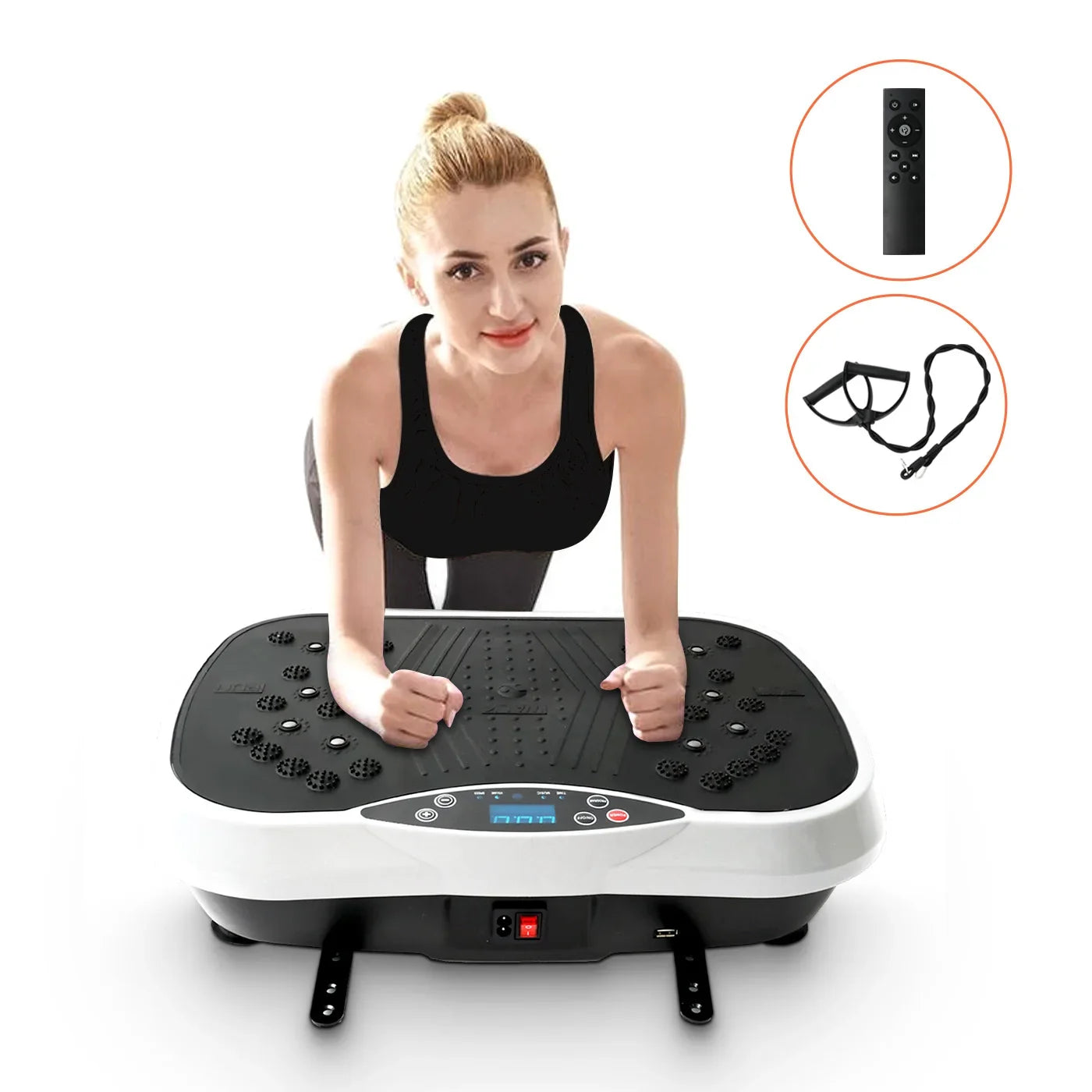 Vibration Plate 99 Speeds LCD & Remote