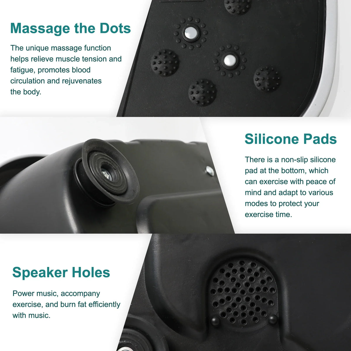 Vibration Plate 99 Speeds LCD & Remote