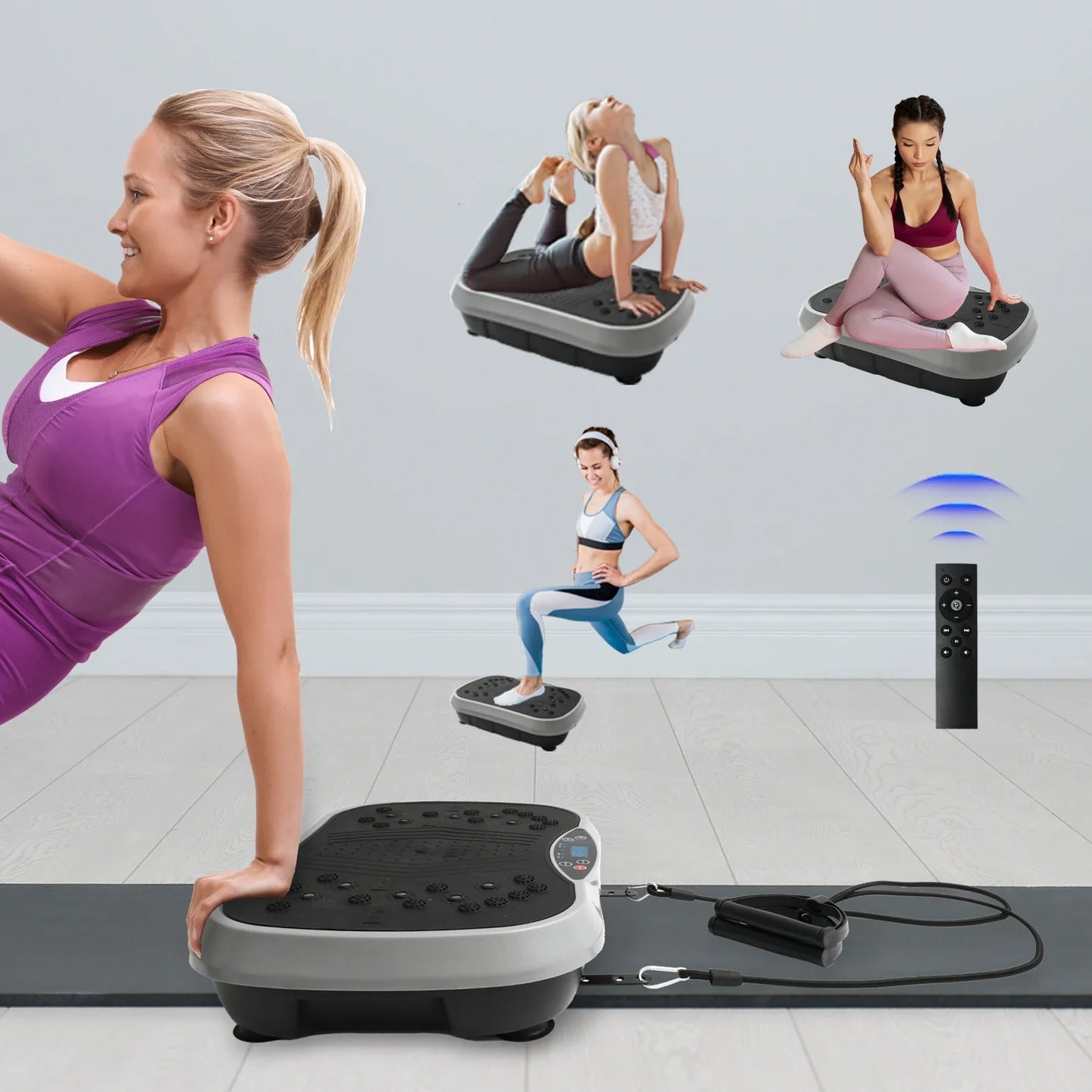 Vibration Plate 99 Speeds LCD & Remote