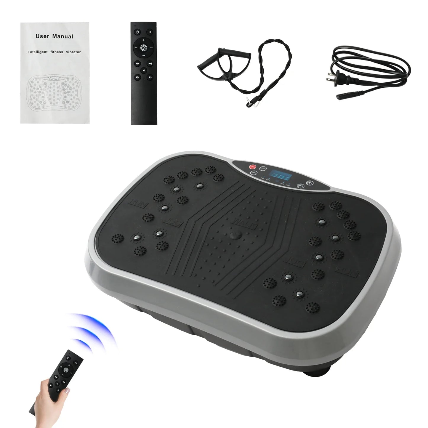 Vibration Plate 99 Speeds LCD & Remote