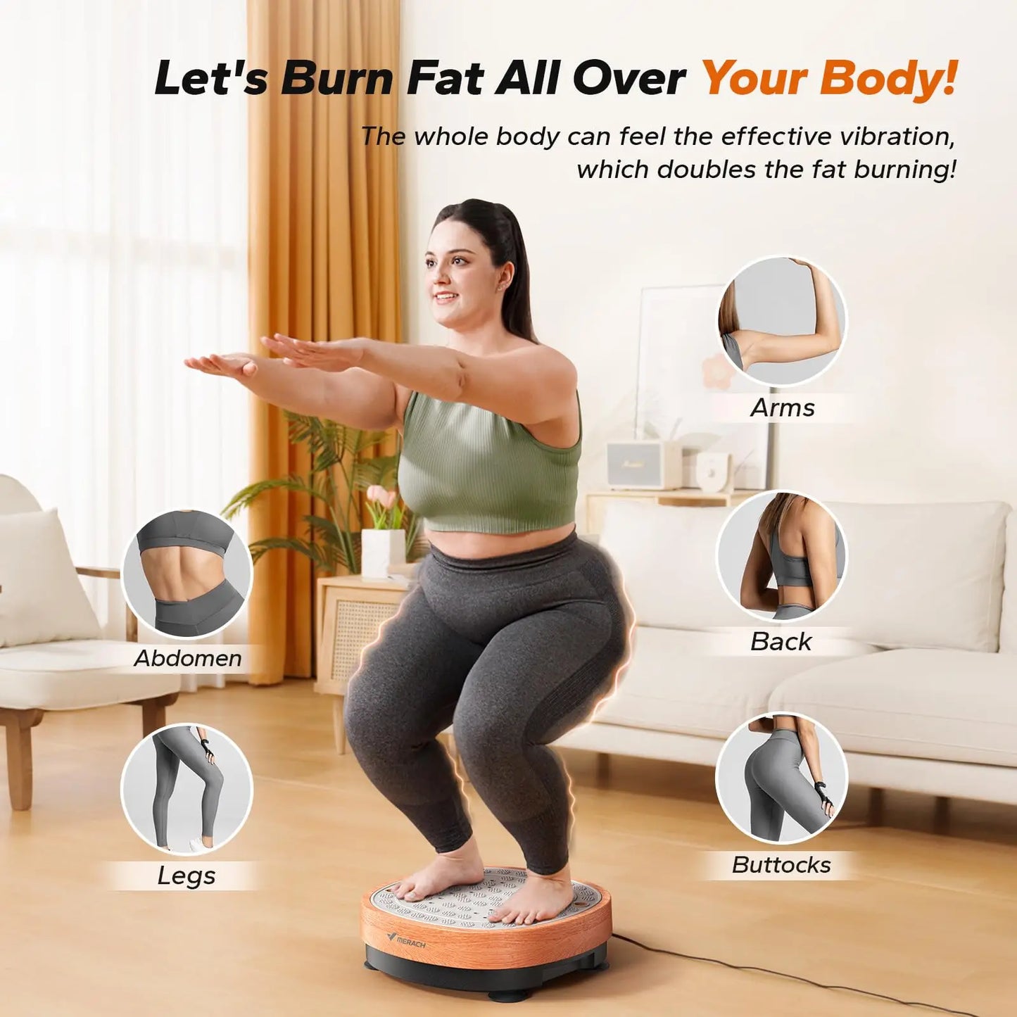 Vibration Plate Machine 99 Speeds & Auto Programs