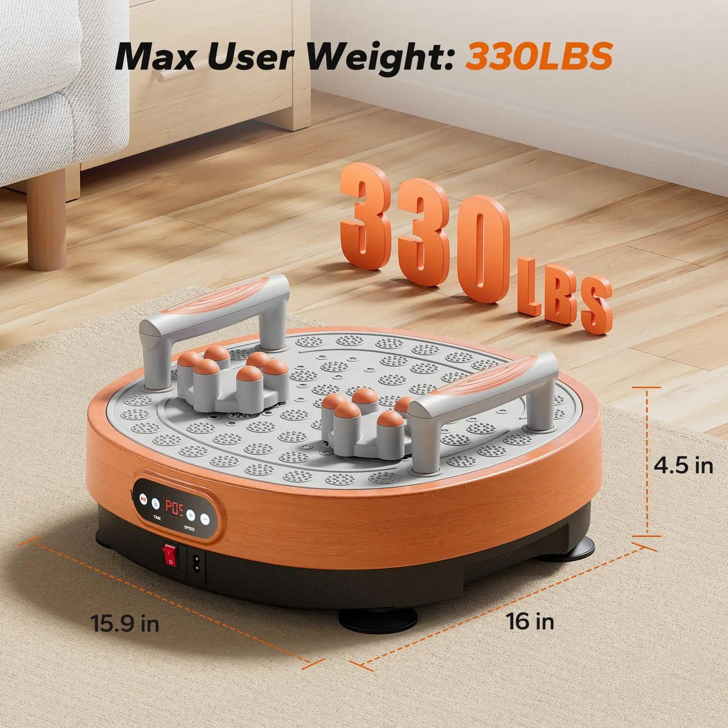 Vibration Plate Machine 99 Speeds & Auto Programs