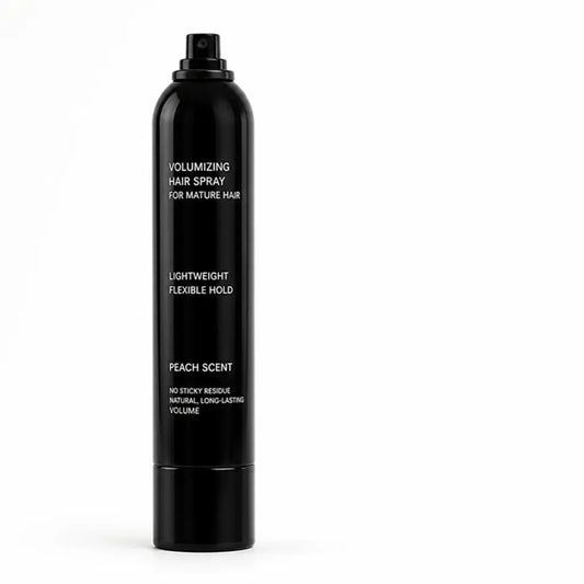 Volumizing Hair Spray For Mature Hair Lightweight Flexible Hold
