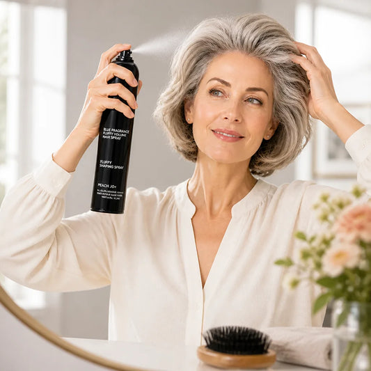 Volumizing Hair Spray For Mature Hair Lightweight Flexible Hold