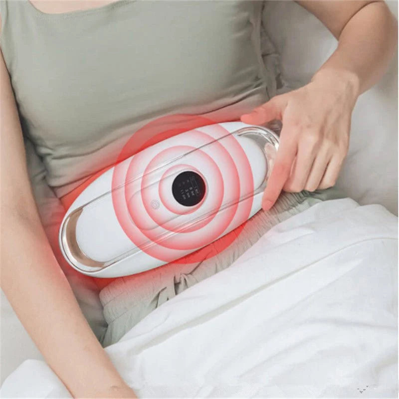 Waist Massager Belt Cordless Rechargeable Vibration & Heat
